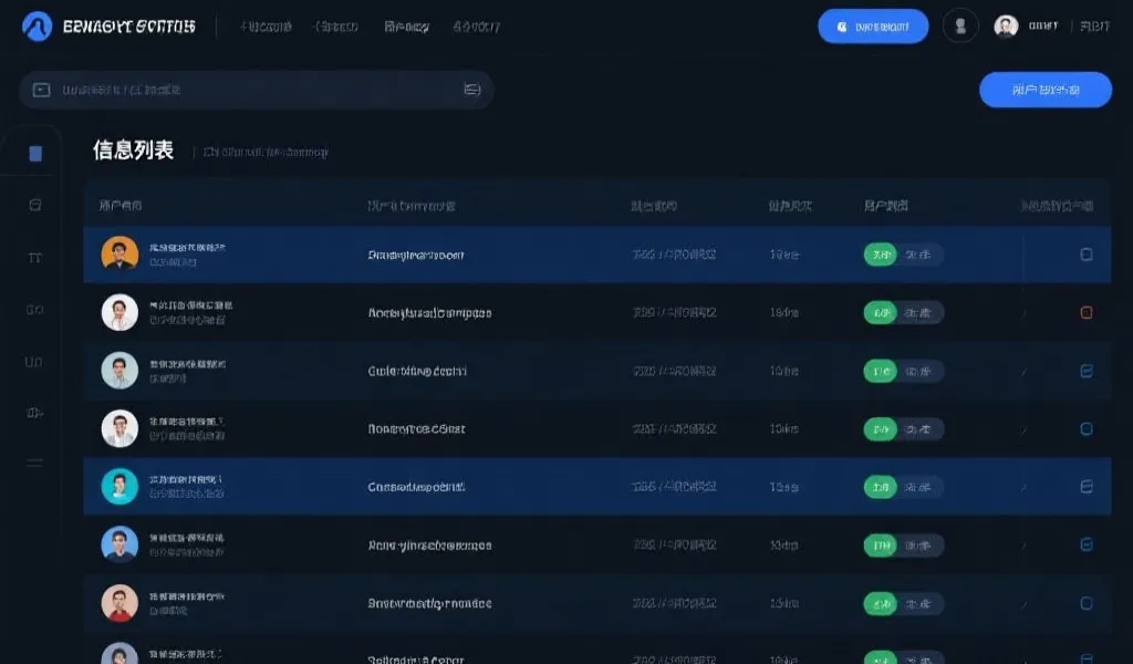 列表结构与可读性设计示意图